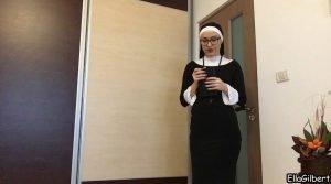 Dirty Crazy Nun – Ella Gilbert – HD 720p (Scat Solo, Amateurs Scat, Smearing, Poop Videos)