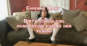 Dirty Schoolgirl Humiliation During her Period – ChienneMary – HD 720p (Scat, Period Play)