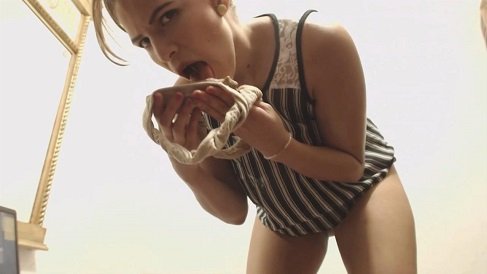 Eating her Dirty Panties (1080p) img 2