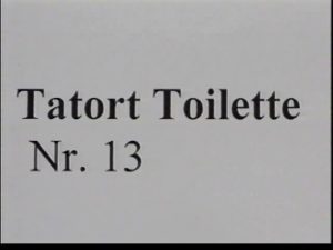 Retro scat movie – Tatort Toilette 13 (Manni Moneto)