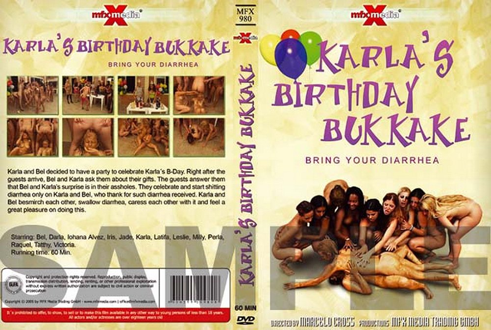 Karla’s Birthday Bukkake